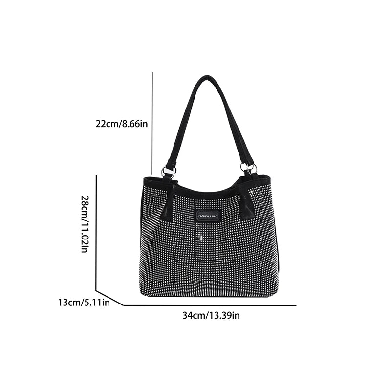 Luxury Diamond Quilted Shoulder Bag