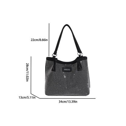 Luxury Diamond Quilted Shoulder Bag