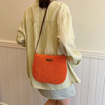 Bohemian Straw Tote