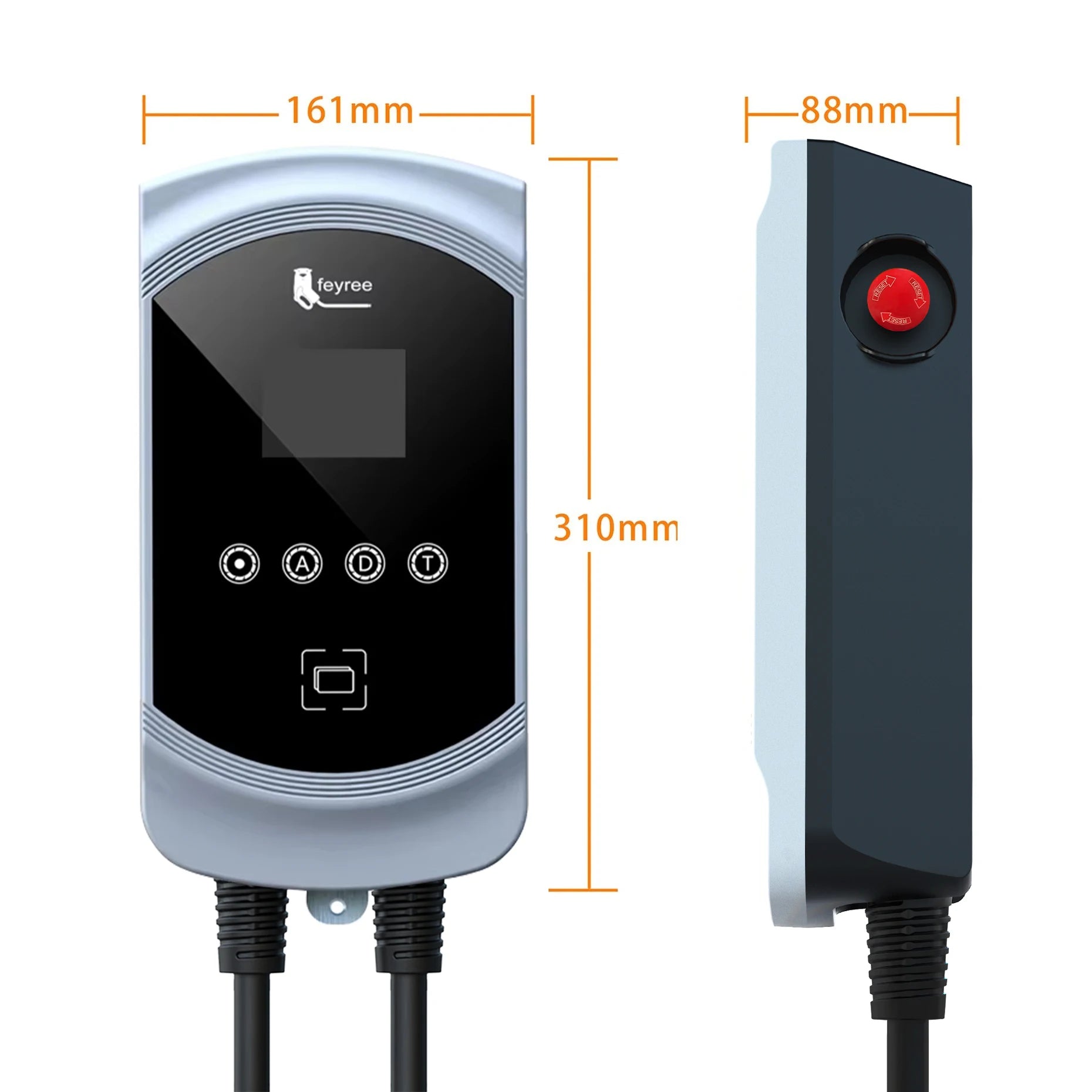 50A 12KW Type 1 EV Charging Station - Fast Home Electric Vehicle Charger - 2