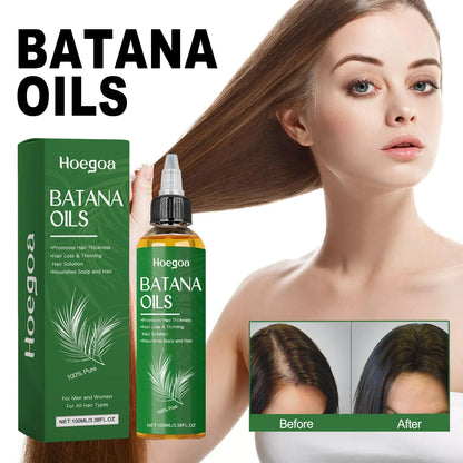 Pure Batana Oil for Hair Growth, Scalp Nourishment & Frizz Control