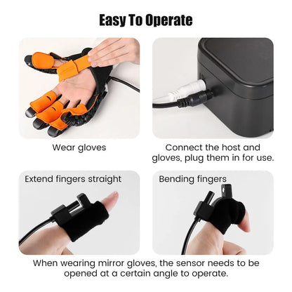 Robotic Stroke Rehabilitation Glove - Hand & Finger Trainer