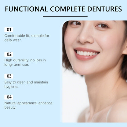 Instant Cosmetic Denture Kit – Temporary Smile Improvement & Natural Teeth Veneers