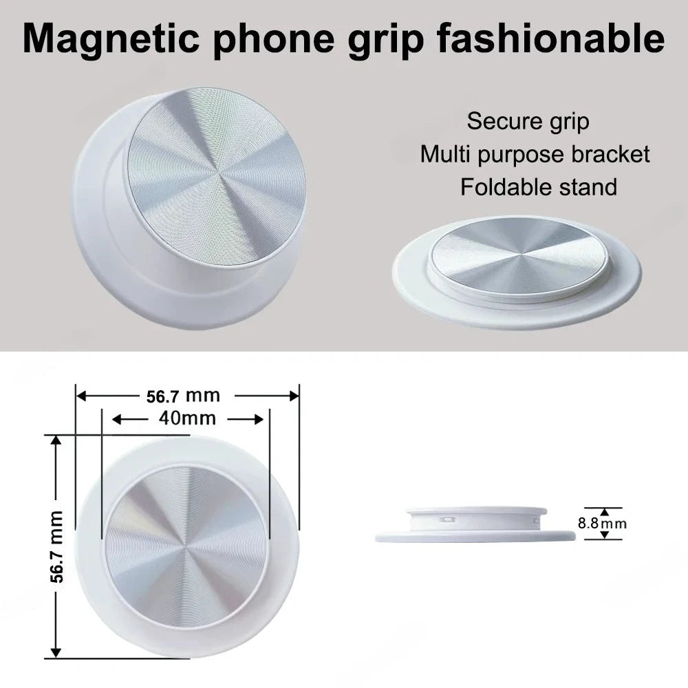 Magnetic Foldable Phone Grip & Stand for MagSafe iPhone & Android - 4