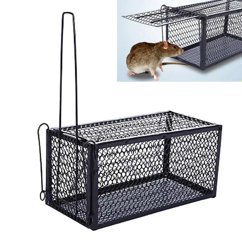 Reusable Metal Rat Trap Humane Catch & Release Mouse Cage