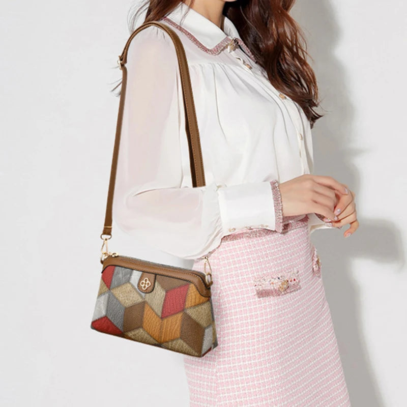 Luxury Argyle Pattern Crossbody