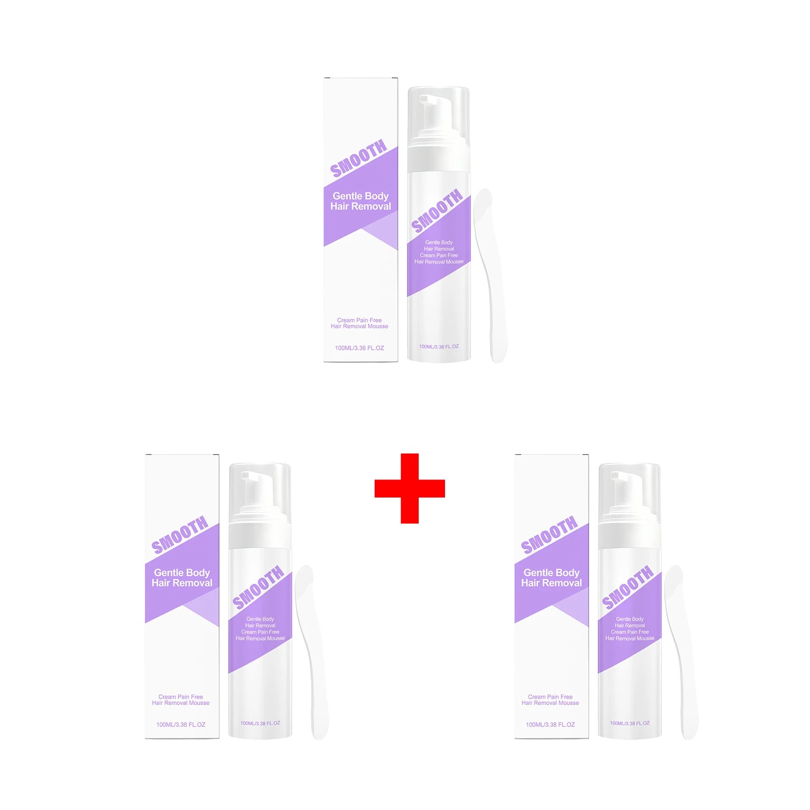 Painless Hair Removal Mousse Spray for Smooth Skin - Gentle Depilatory Foam - 13
