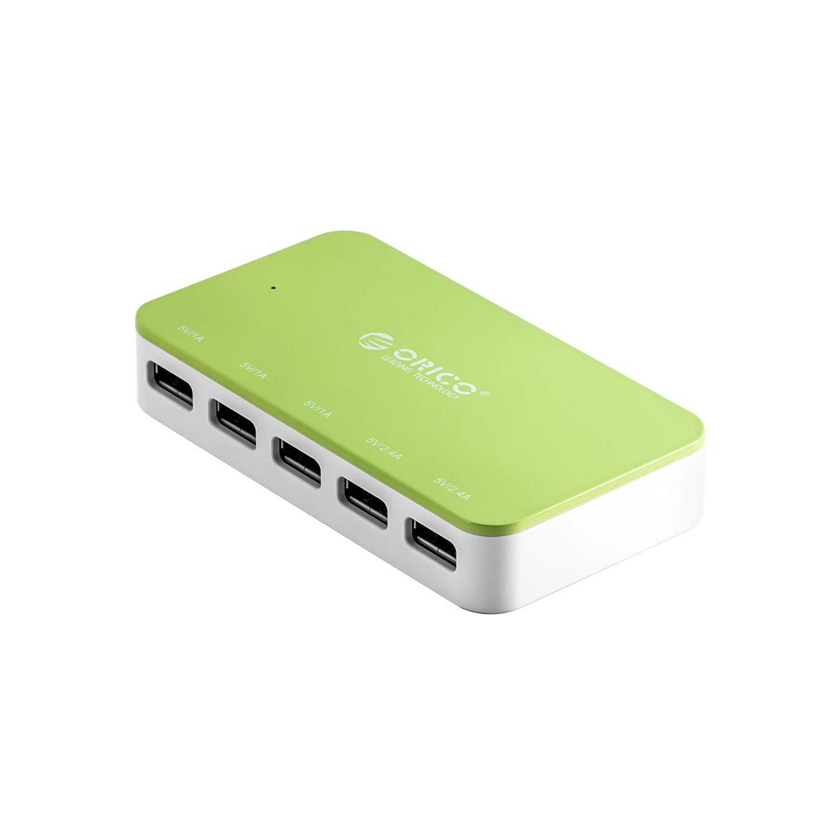 Multi-Port Desktop USB Charging Station - 5-Port Fast Home Office Hub
