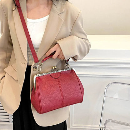 Luxury Vintage Alligator Kiss-Lock Bag