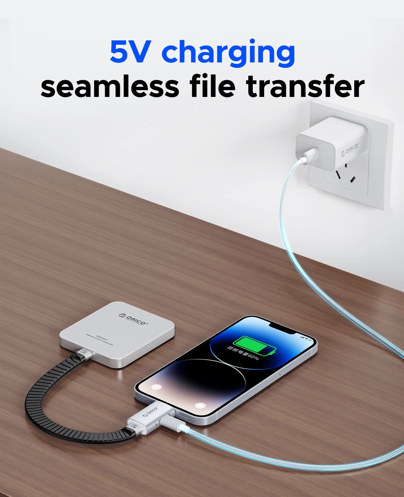USB-C to Lightning OTG Adapter – Fast Charging & Data Transfer for iPhone - 3