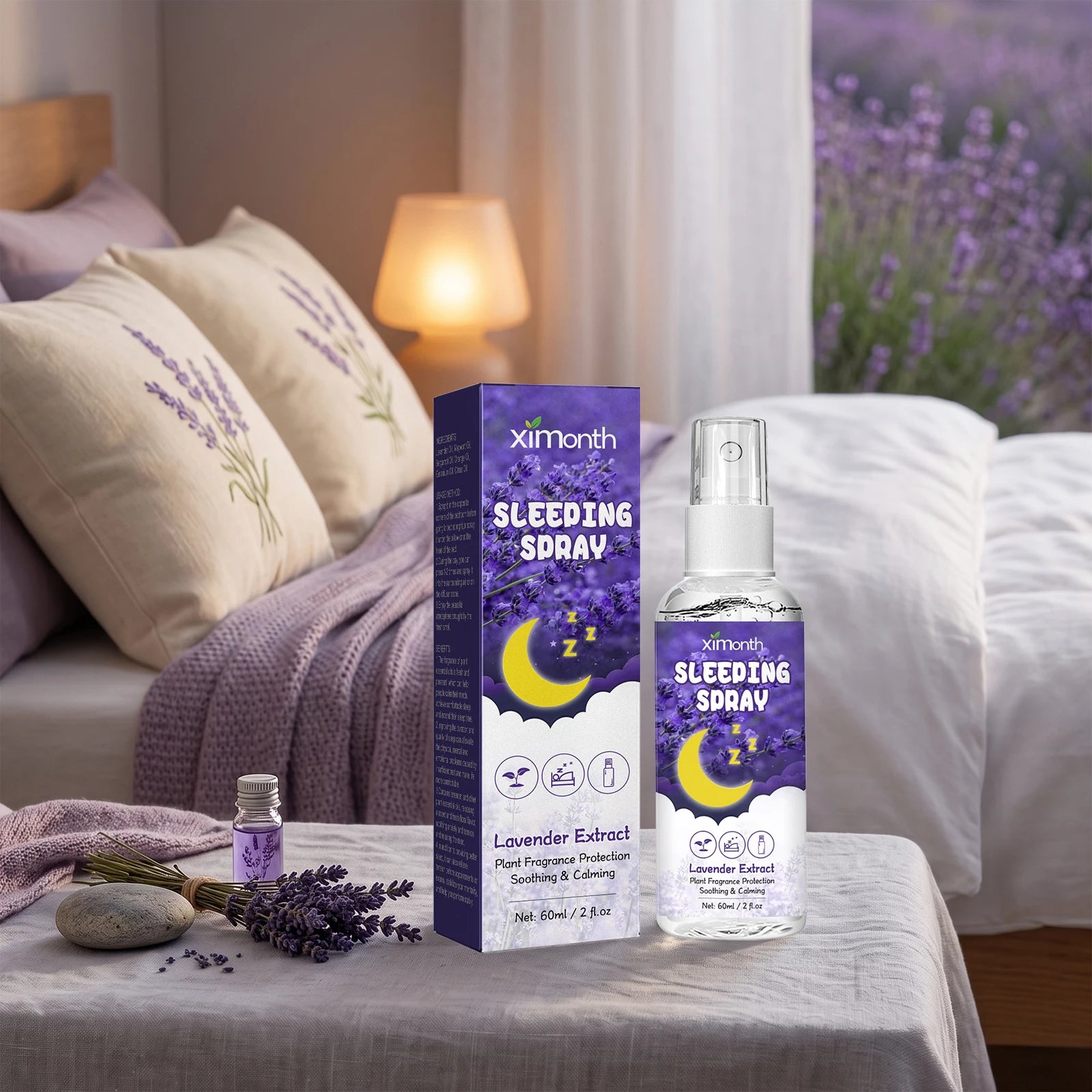 Lavender Sleep Calming Mist for Deep Relaxation and Stress Relief - 3