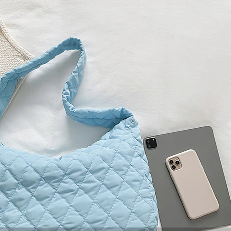 Luxury Quilted Padded Tote