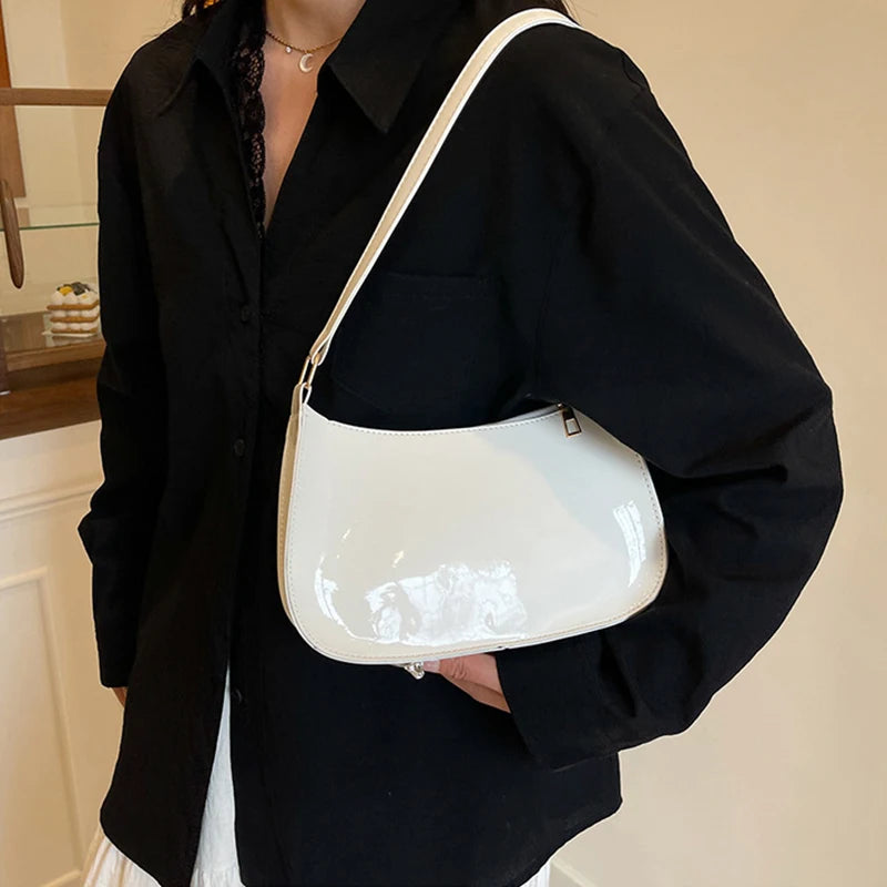Luxury Retro PU Leather Hobo