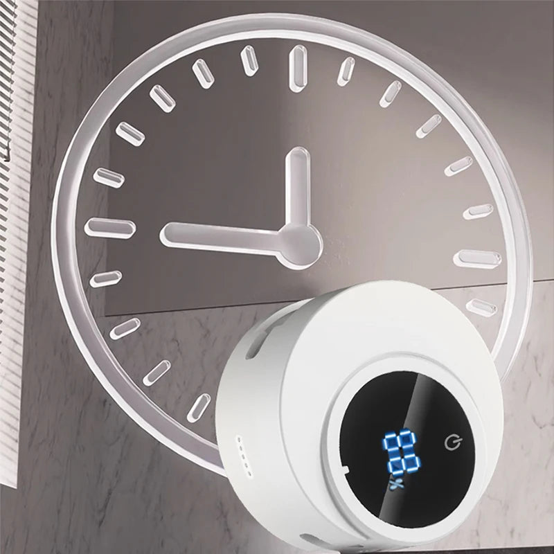 Smart UV Toothbrush Sanitizer and Wall Mount Holder with Air Drying