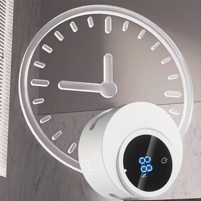 Smart UV Toothbrush Sanitizer and Wall Mount Holder with Air Drying