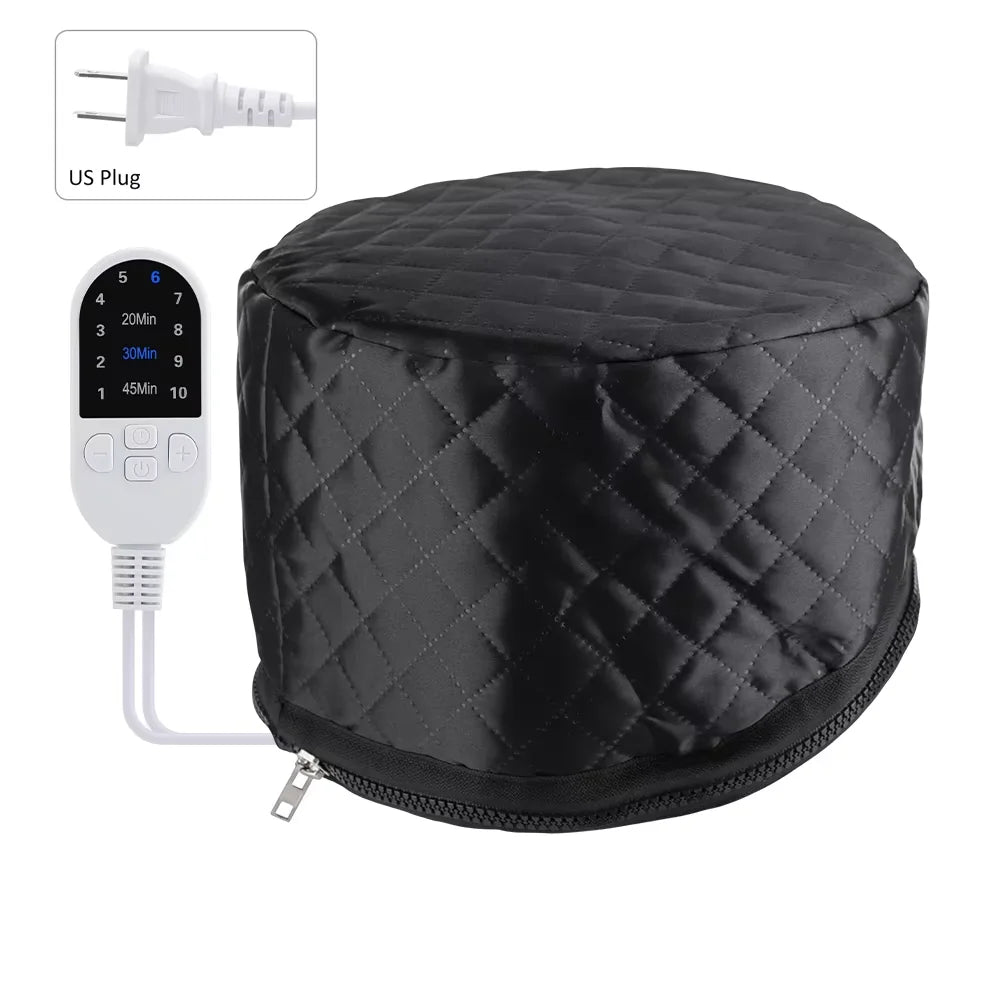 Professional Electric Hair Steamer Cap for Deep Conditioning & Hair Treatment
