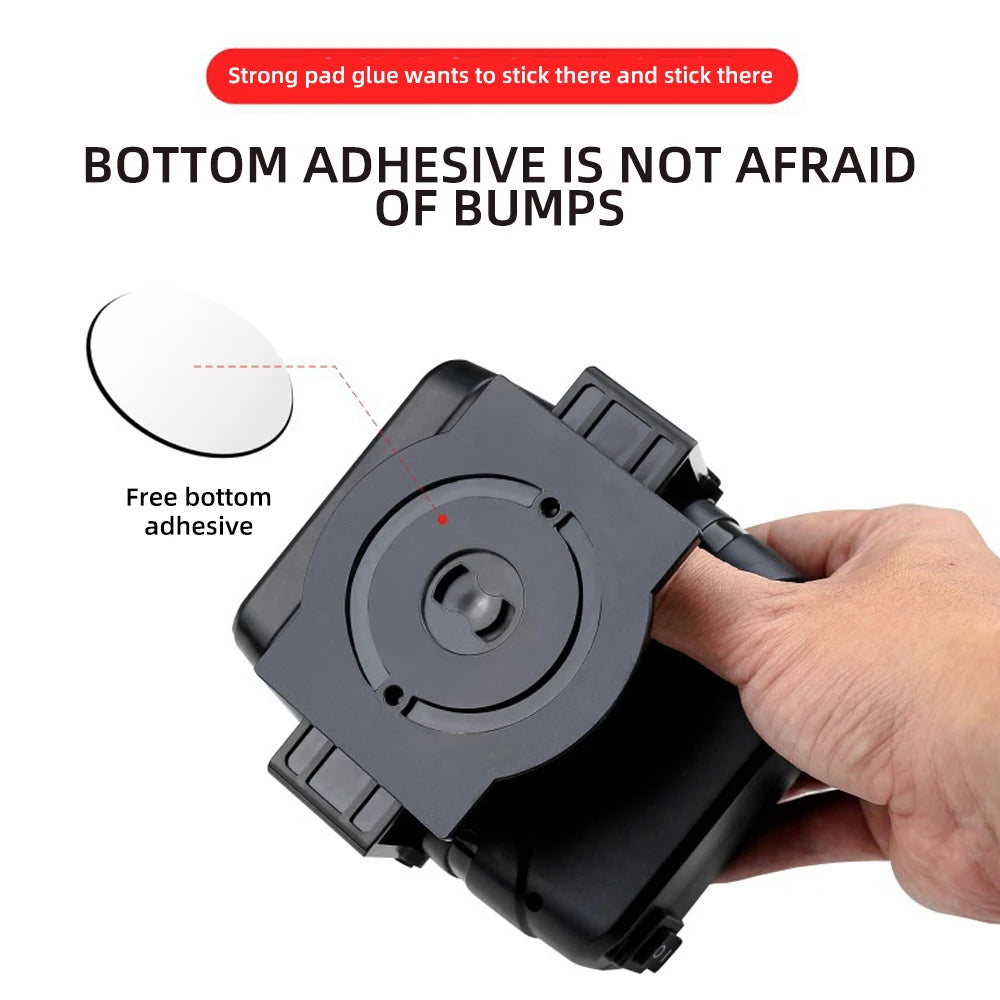 2-in-1 Car Heater and Cooling Fan - 12V/24V Windshield Defroster & Demister - 4
