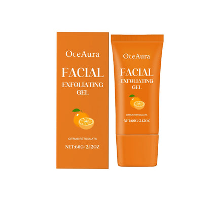 Orange Vitamin C Facial Exfoliating Gel for Deep Cleansing & Brightening