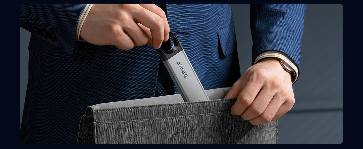 ORICO Portable External SSD - High-Speed 1TB Solid State Drive for Gaming