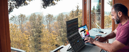 15.6" Dual Portable Laptop Monitor - 1080P FHD Stacked Screen Extender