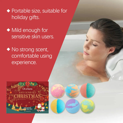 Natural Kids Bath Bomb Set - Aromatherapy & Skin Moisturizing Bath Balls