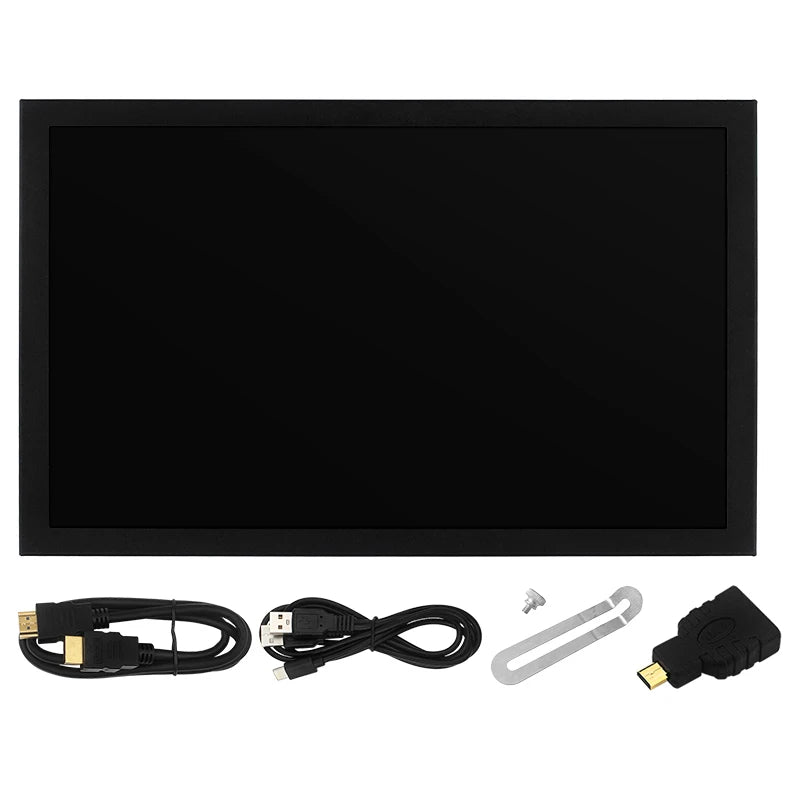 7-Inch Portable IPS Monitor 1024x600 HDMI VGA Display with Metal Holder