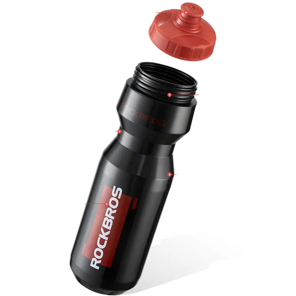 ROCKBROS 750ml Cycling Water Bottle and Cage Set – Lightweight & Durable