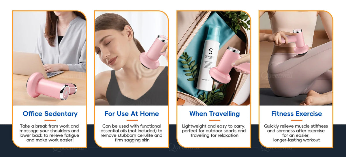 Portable Electric Body Sculpting & Cellulite Massage Gun
