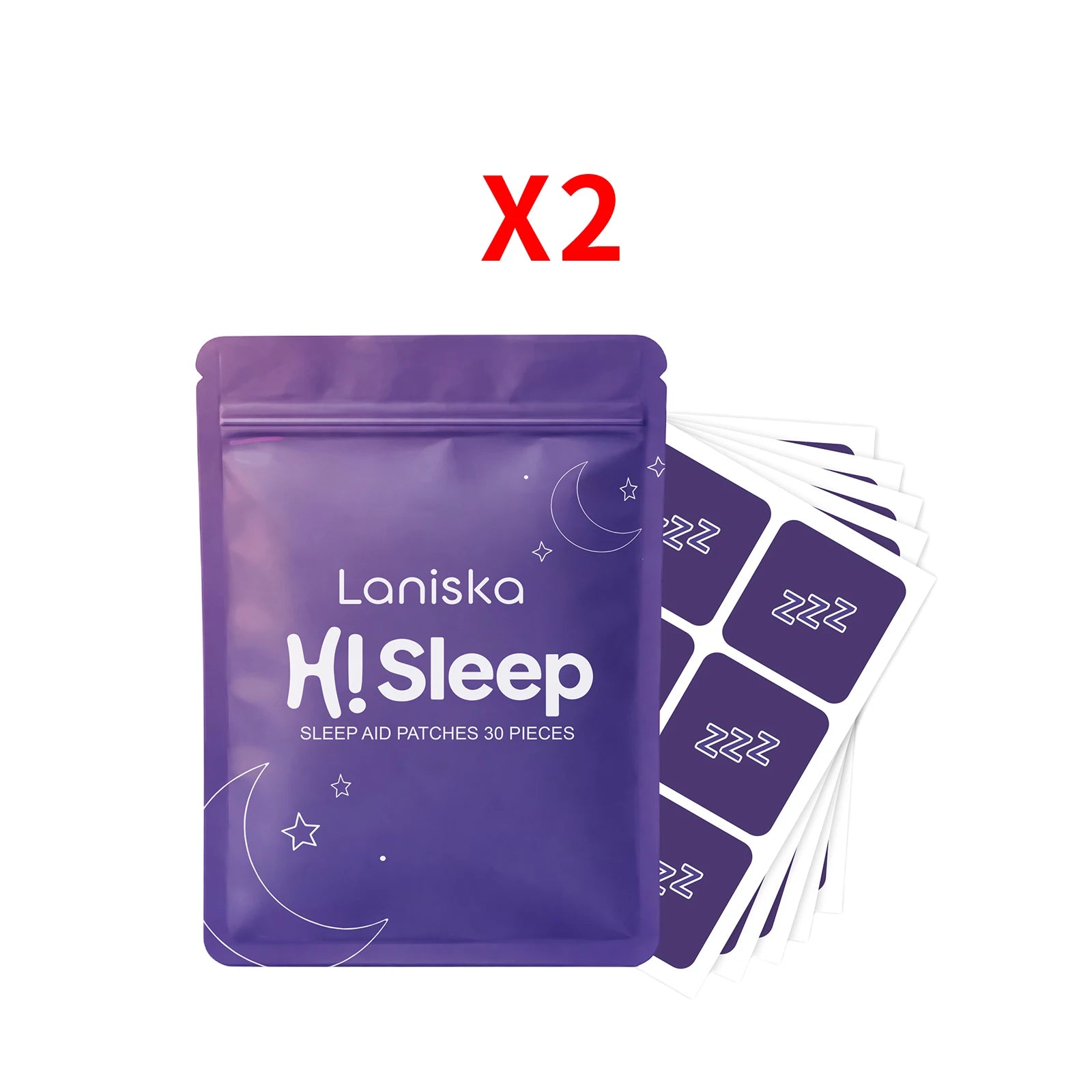 Natural Sleep Aid Patches - Herbal Insomnia Relief & Restful Night Sleep Strips - 11
