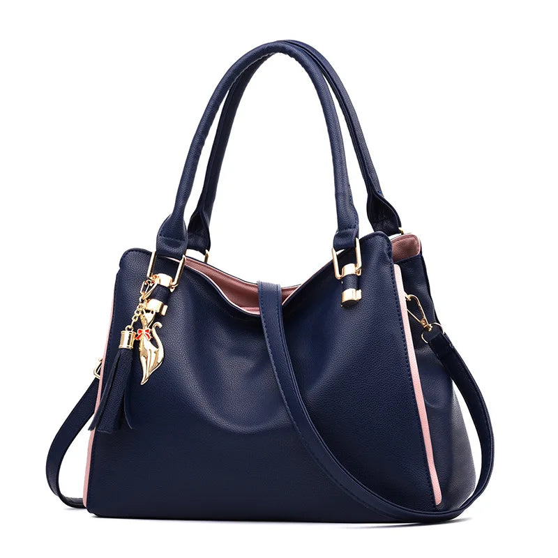 Luxury Soft Patchwork Tote
