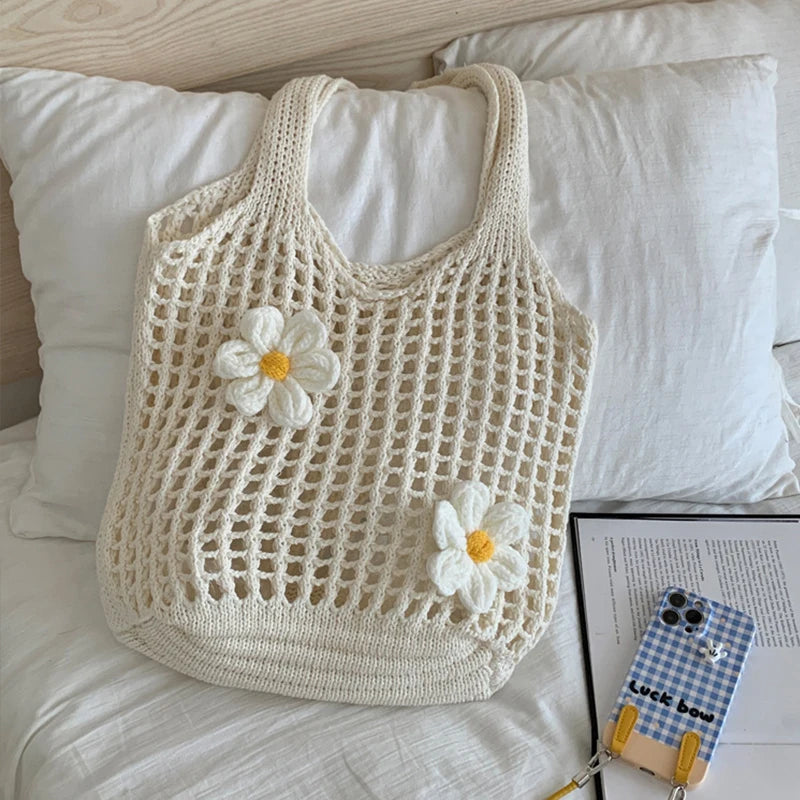 Luxury Knitted Beach Tote