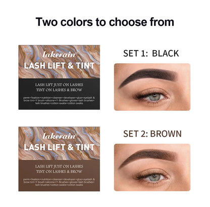 Professional Lash Lift and Tint Kit - Eyelash & Brow Perming Set