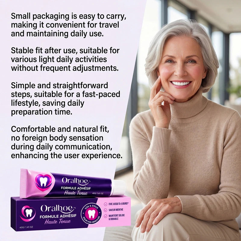 Silicone Denture Reline Cushion - Comfort Stabilizing Pad for Dentures - 14