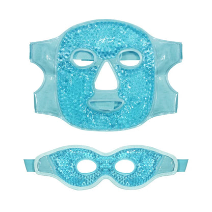 Gel Face Cooling Mask - Hot & Cold Therapy for Puffiness & Skin Firming