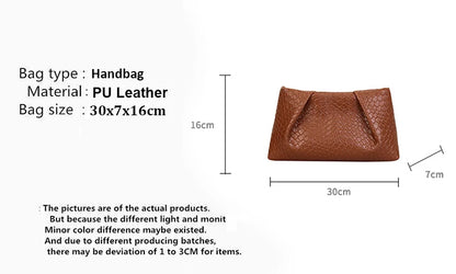 Luxury Retro Woven Handbag