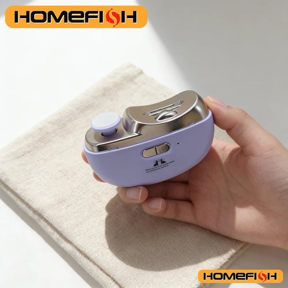 3-in-1 Electric Baby Nail Clipper & Safe Automatic Trimmer