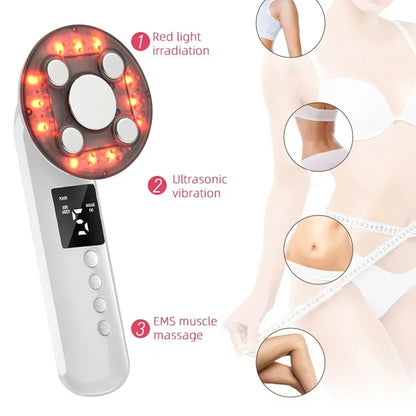 3-in-1 Ultrasonic Body Slimming, Cellulite Remover & Skin Tightening Massager