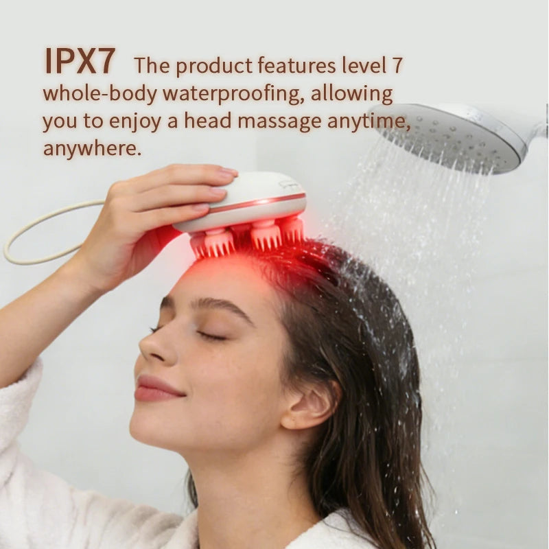 Cordless EMS Scalp Massager & Deep Tissue Body Relaxer