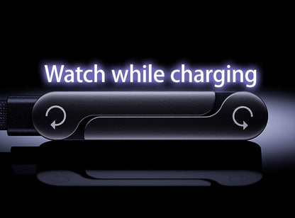 65W Fast Charging USB-C Cable with Built-In Foldable Phone Stand