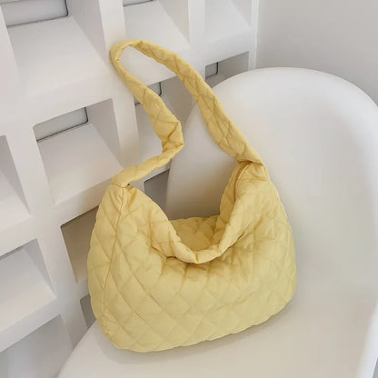 Luxury Quilted Padded Tote