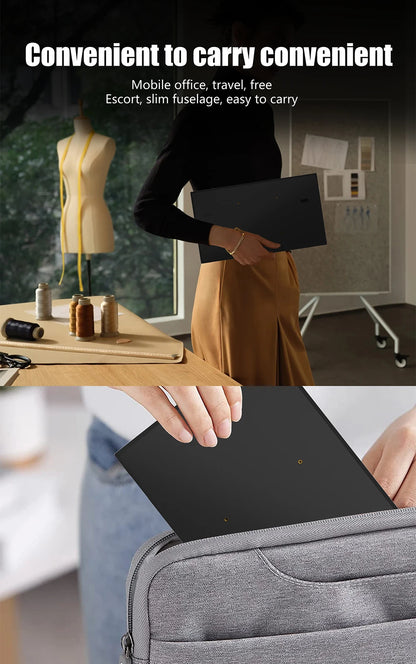 14-Inch Portable Monitor - 60Hz Lightweight Travel Display with Speakers