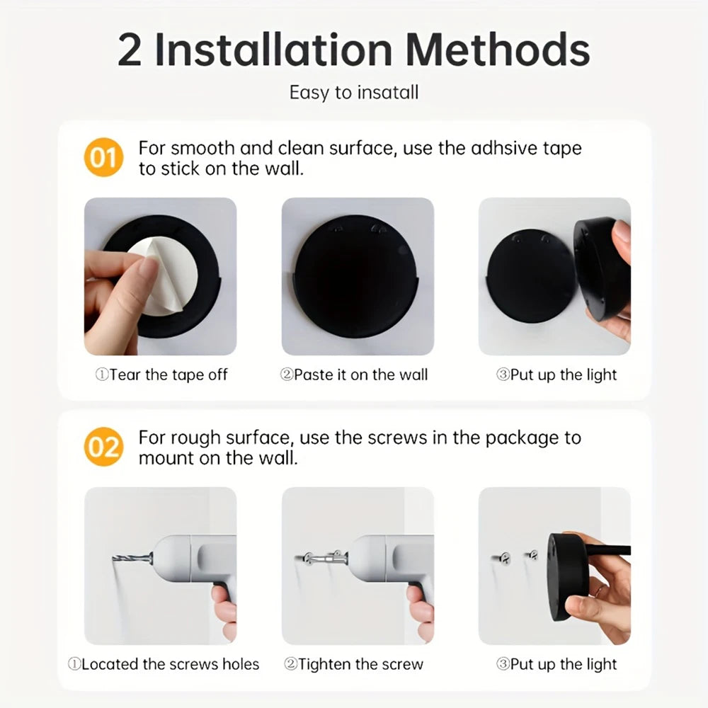 Dimmable Wireless Motion Sensor LED Wall Sconce - Rechargeable Picture Light & Art Spotlight - 22