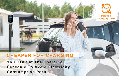 Smart EV Wallbox Charger - 22KW Type 2 Electric Vehicle Charging Station