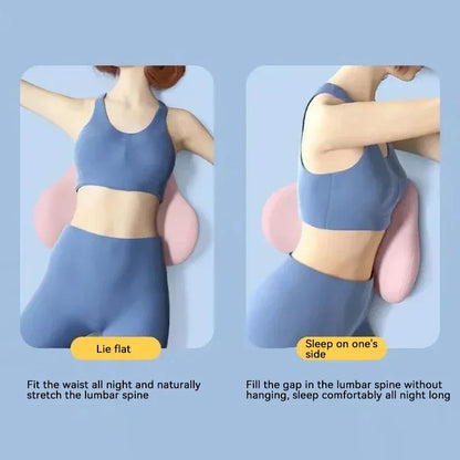 Ergonomic Memory Foam Lumbar Support Pillow for Office & Car Seat