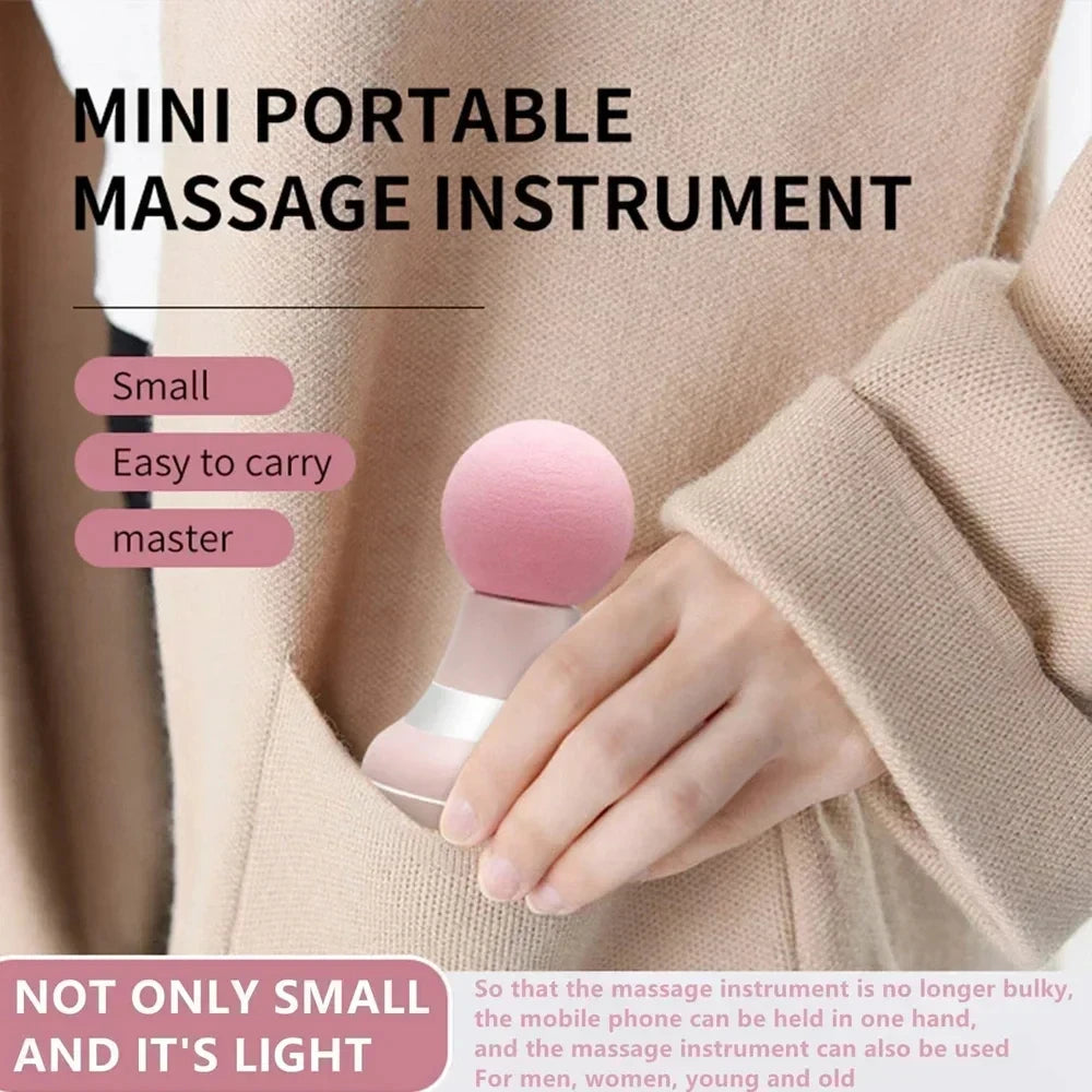 Mini Deep Tissue Massage Gun - Portable Handheld Muscle Massager