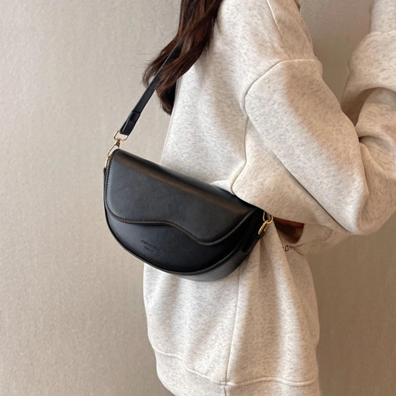 Luxury Vintage Saddle Bag