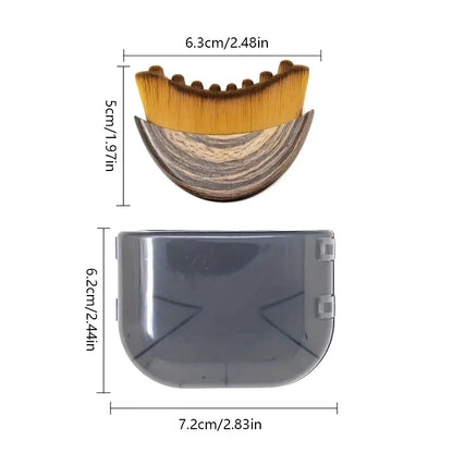 Lymphatic Drainage Face Massage Brush for Facial Contouring & Depuffing