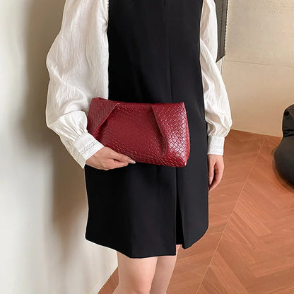 Luxury Retro Woven Handbag