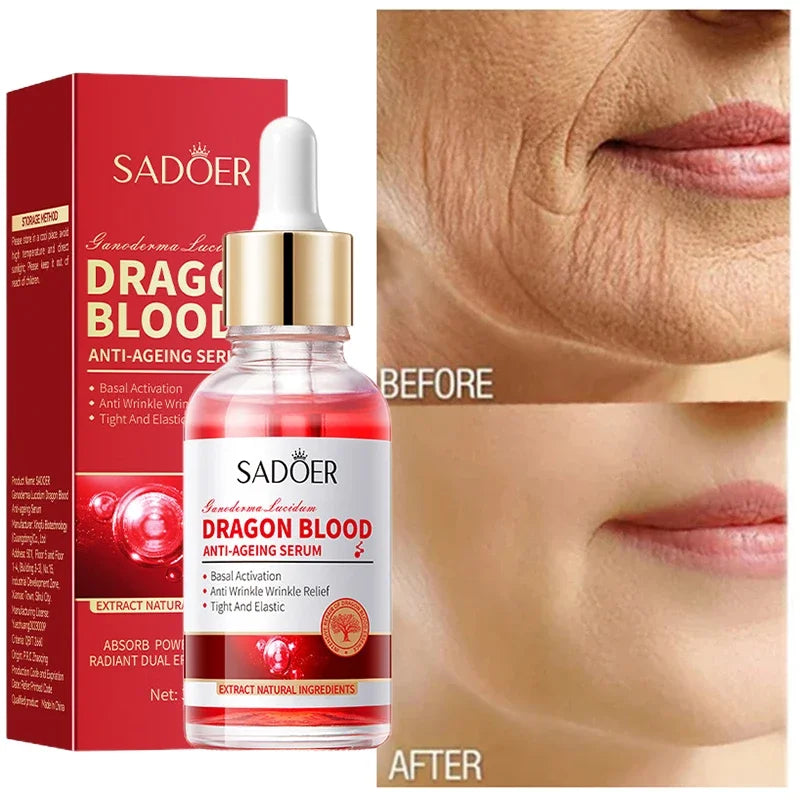 Dragon Blood Anti-Aging Facial Serum for Firming and Wrinkle Reduction