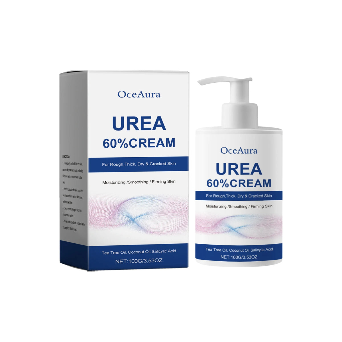 60% Urea Moisturizing Cream for Cracked Heels and Rough Skin Repair